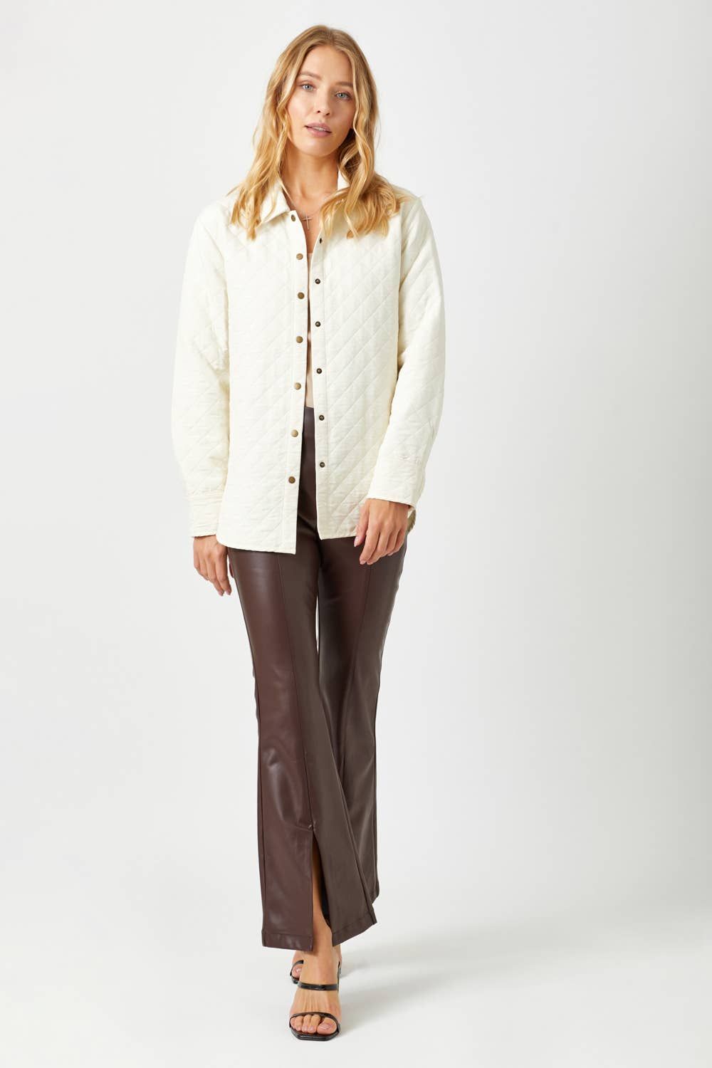 Quincey Quilted Shacket