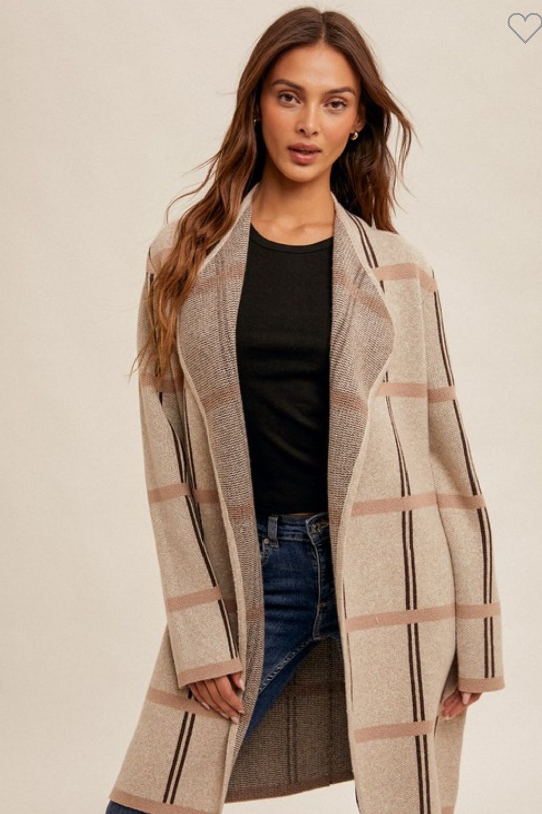 Isla Draped Knit Coatigan