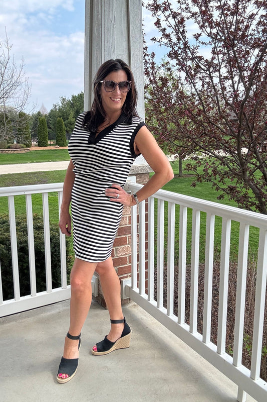 Costal Club Stripe Dress