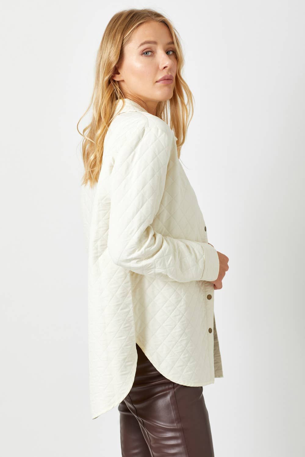 Quincey Quilted Shacket