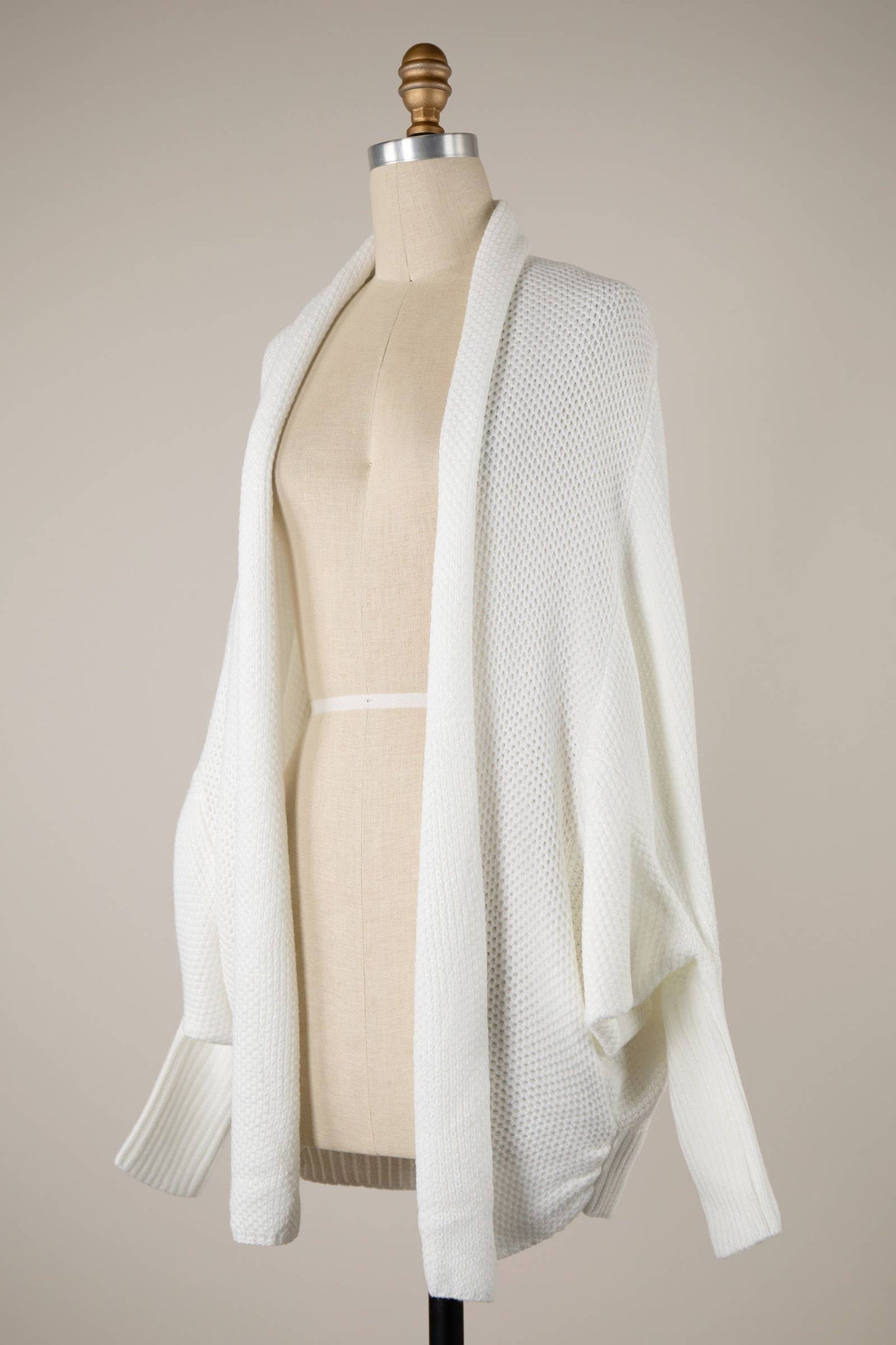 Bella Batwing Sleeve Cable Knit Cardigan