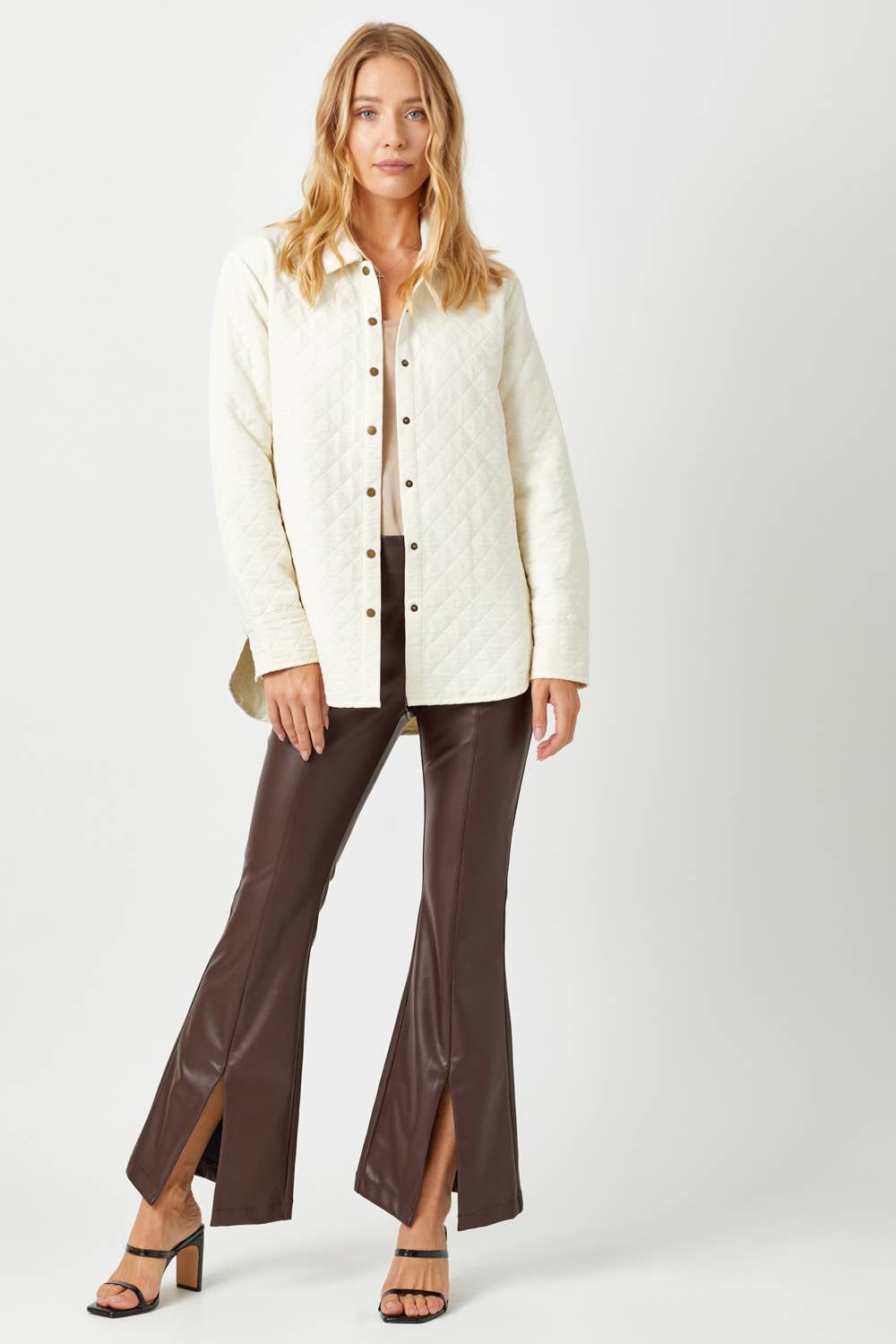 Quincey Quilted Shacket