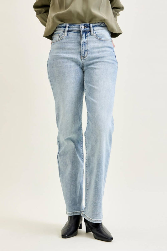 Judy Blue Parker High-Rise Straight Jeans