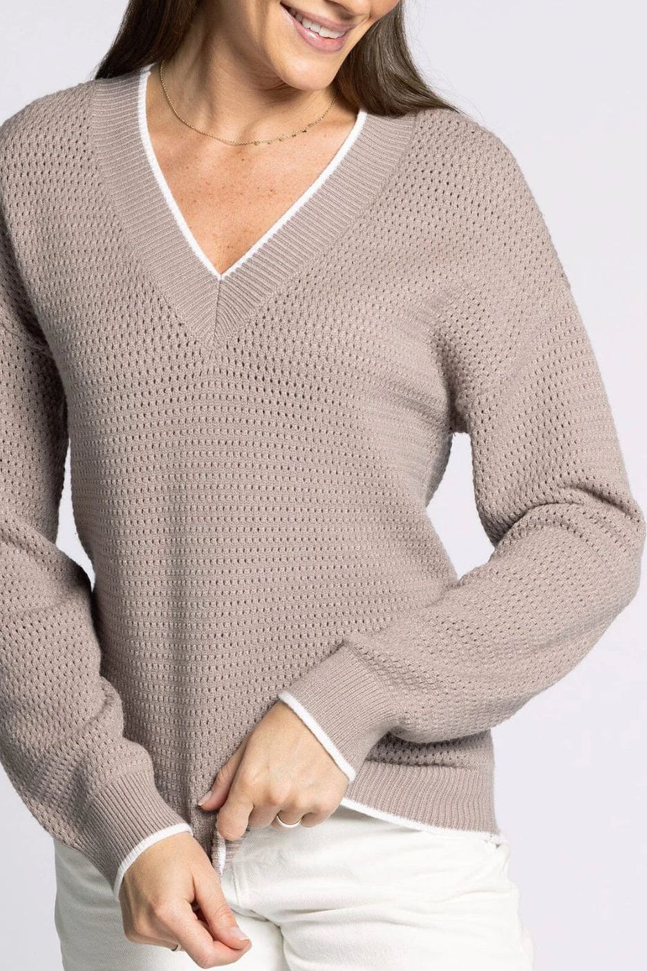 Ira V Neck Sweater