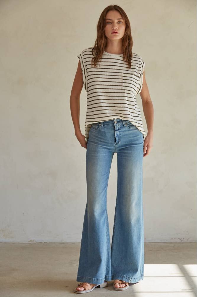 Hartley Striped Sleeveless Top