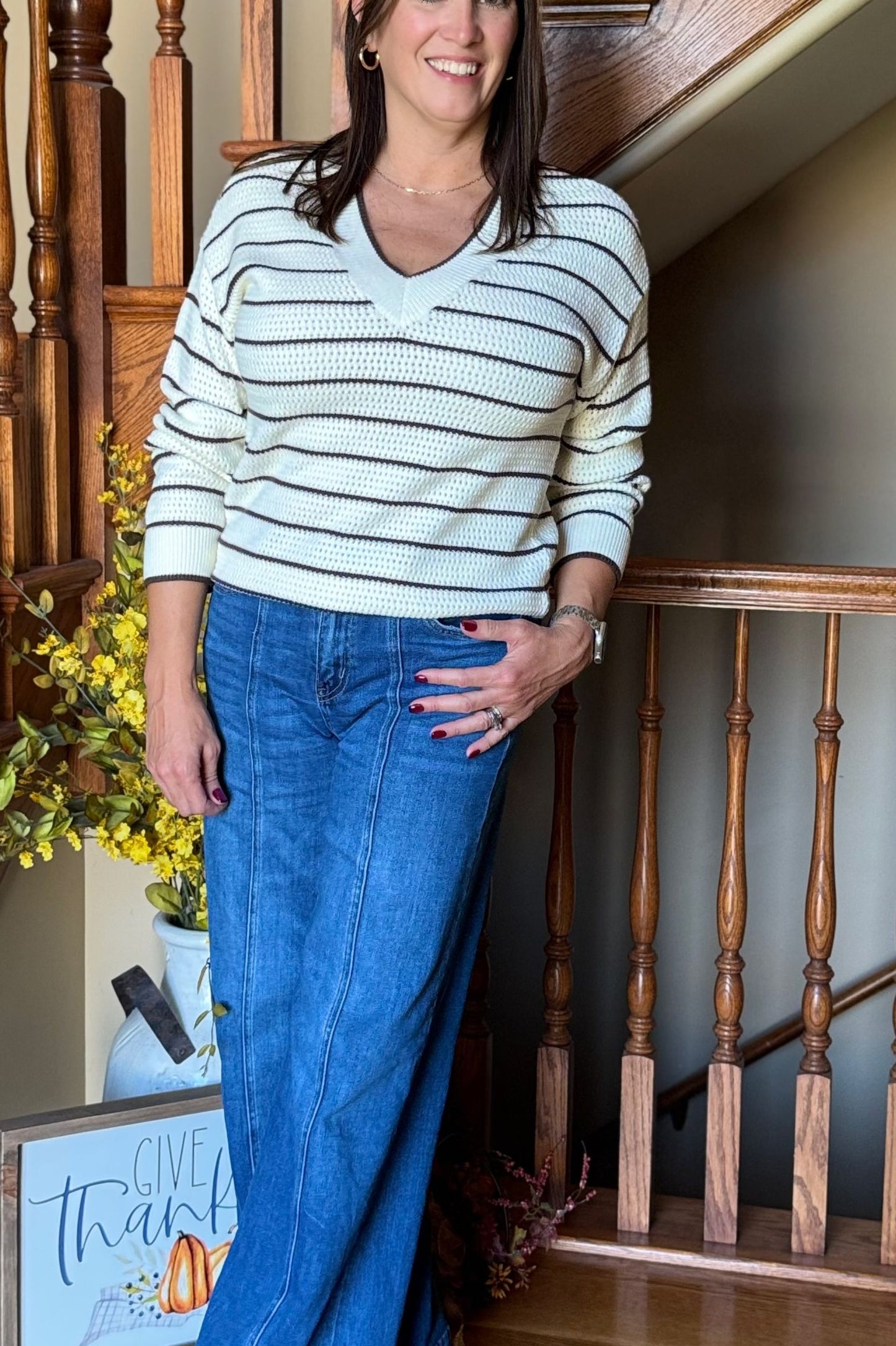 IRA Striped Sweater