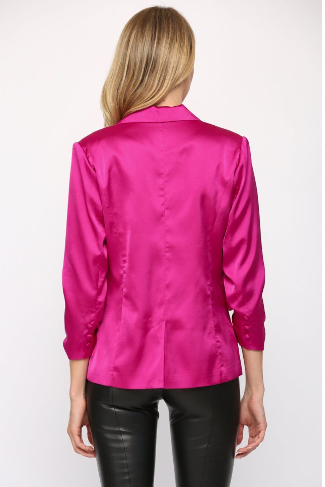 Avery Satin Blazer