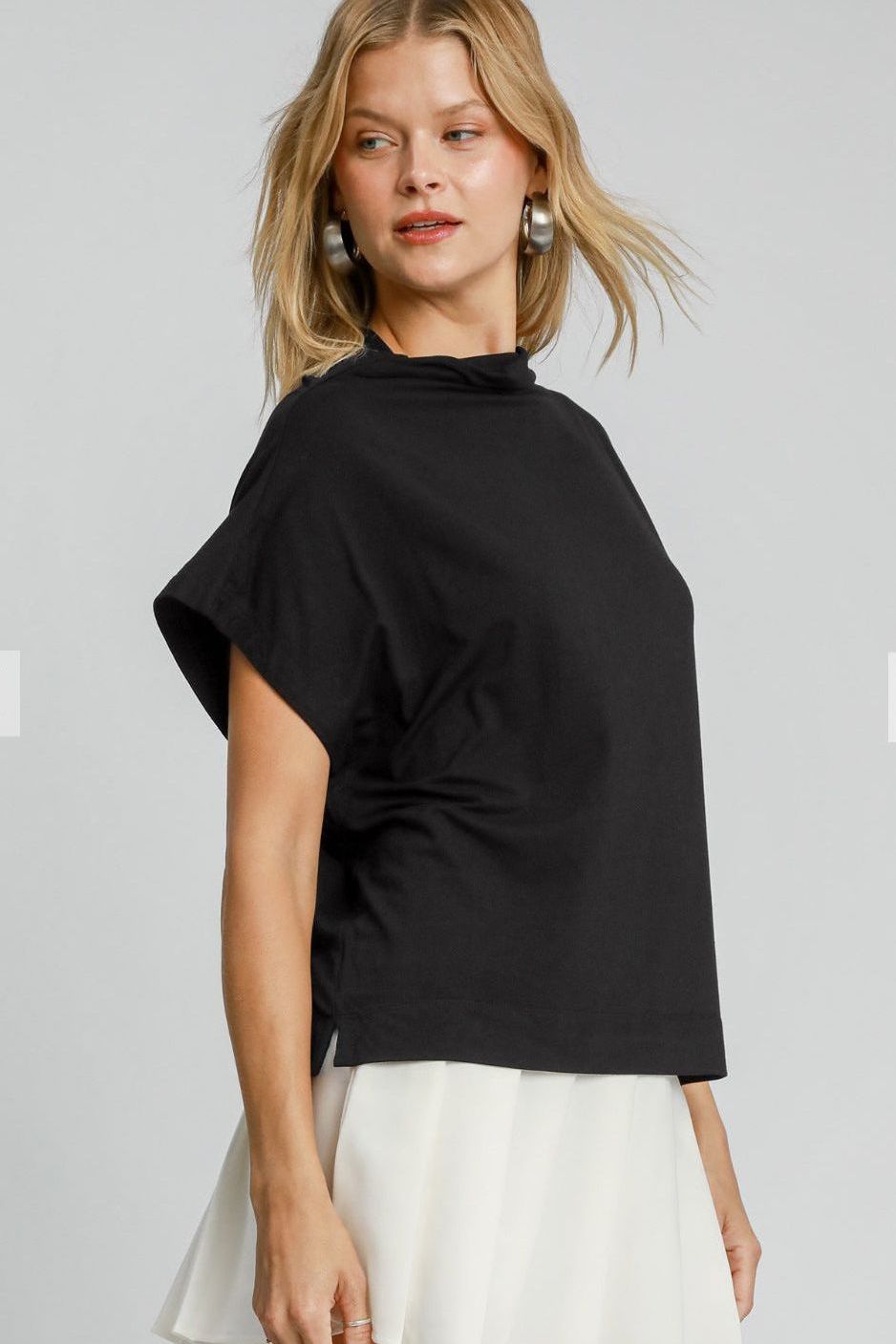 Simone Funnel Neck Top