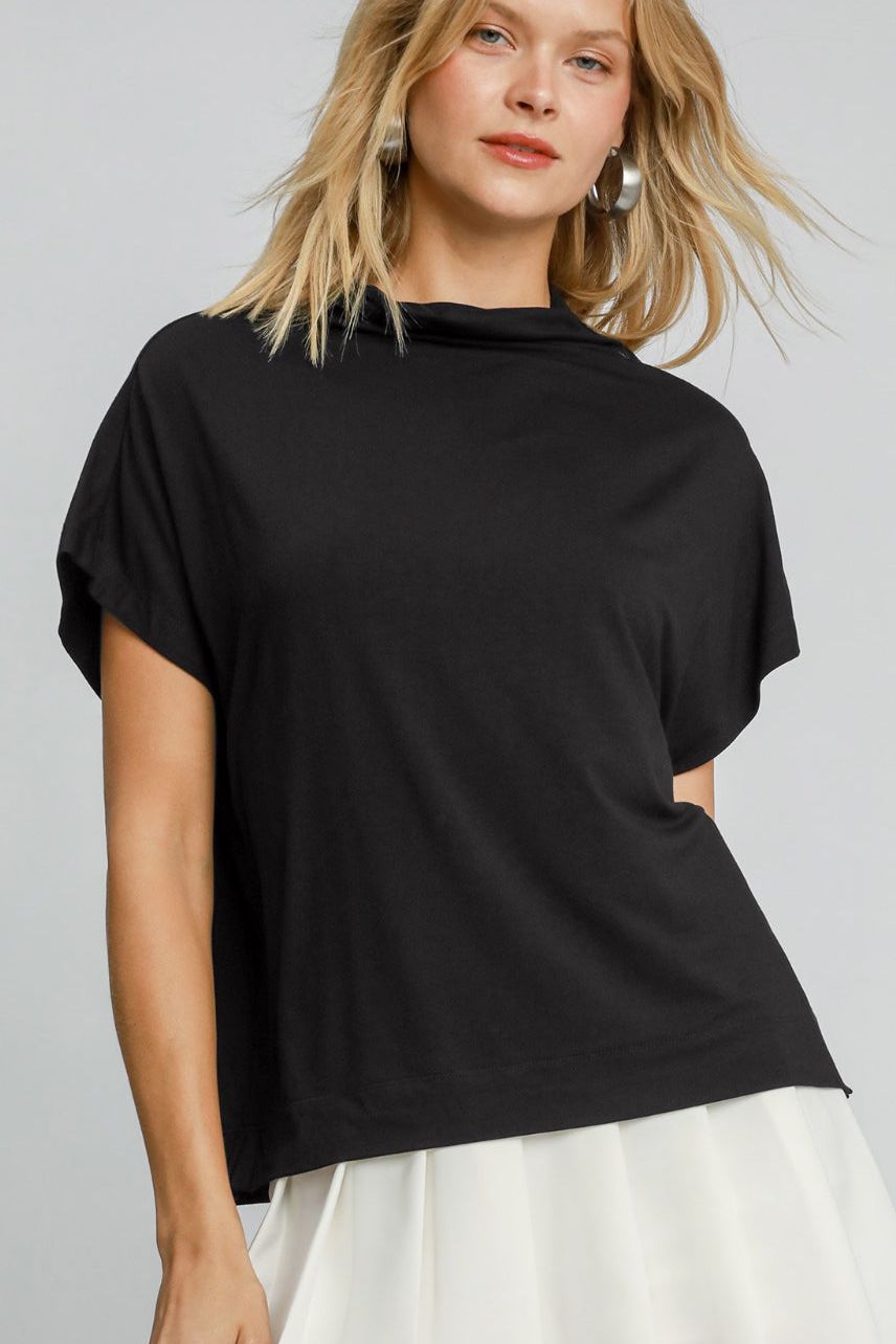 Simone Funnel Neck Top