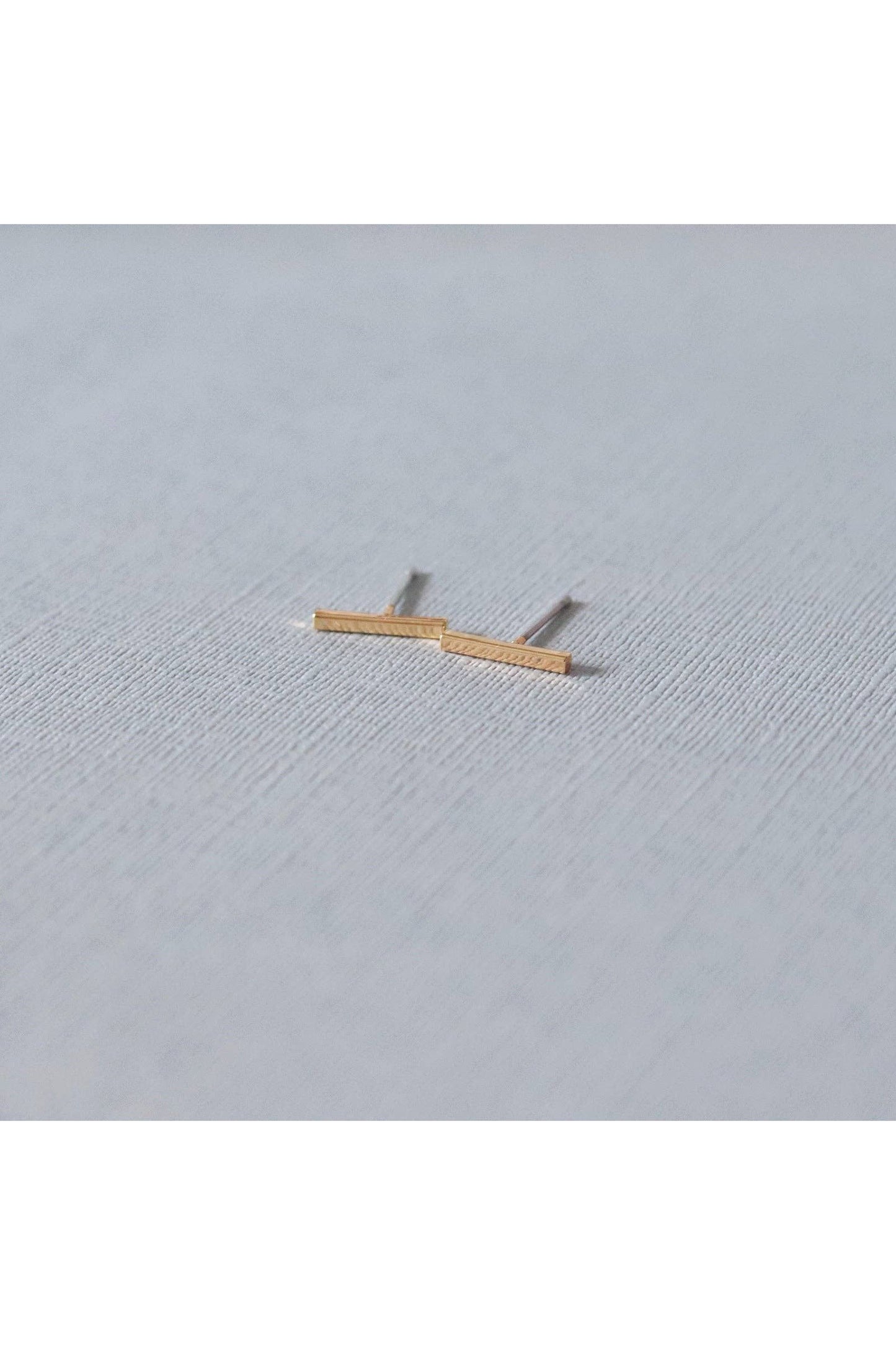 Gold Bar Stud
