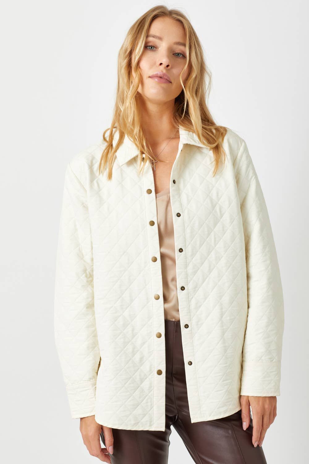 Quincey Quilted Shacket