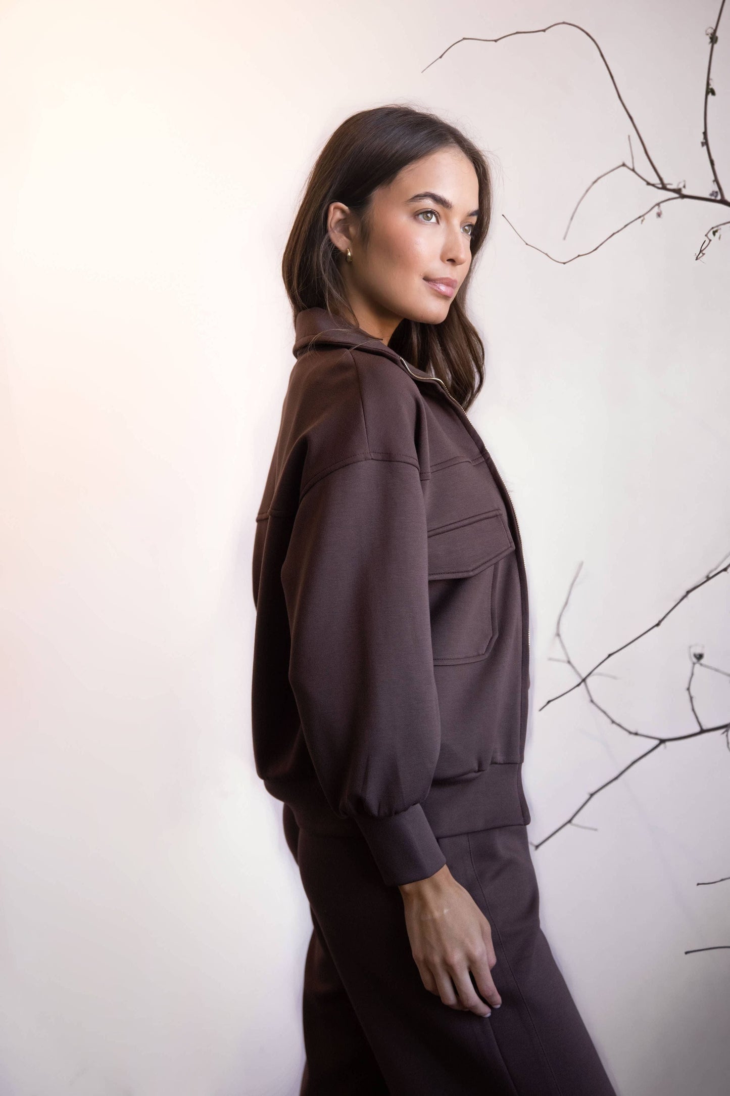 Cocoa Butter Utility Jacket