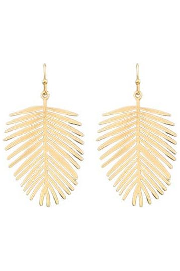 Gold Leaf Earring