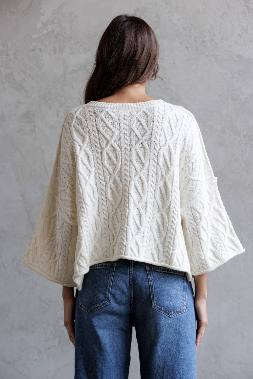 Everly Cable Knit Sweater