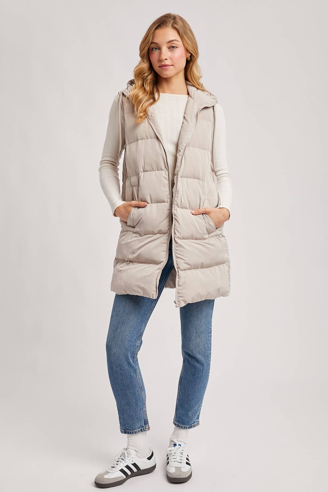 Cozy Ridge Longline Puffer Vest