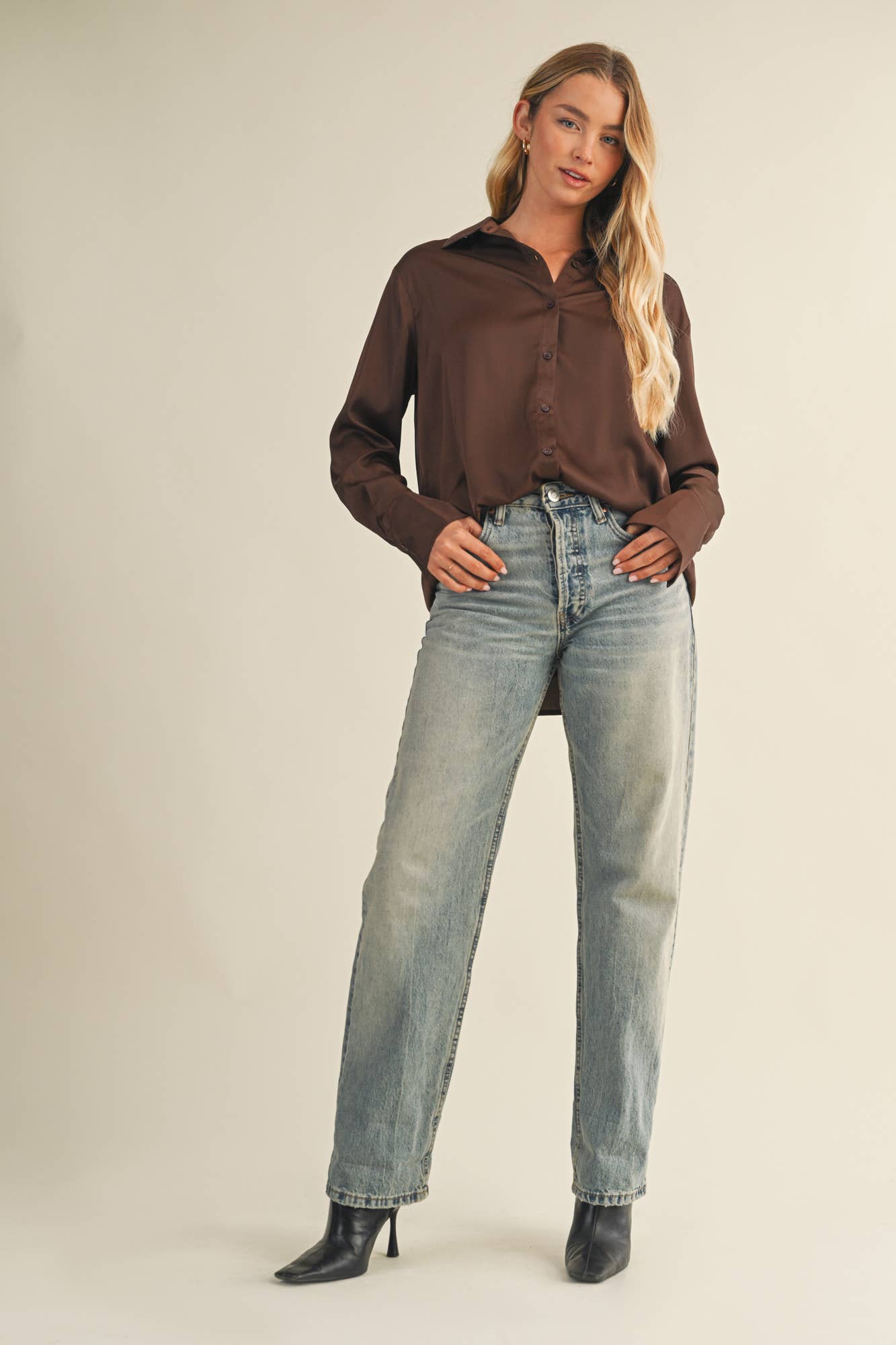 Cocoa Everyday Button Down Shirt