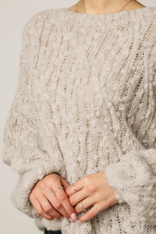 Camille Cable Knit Sweater