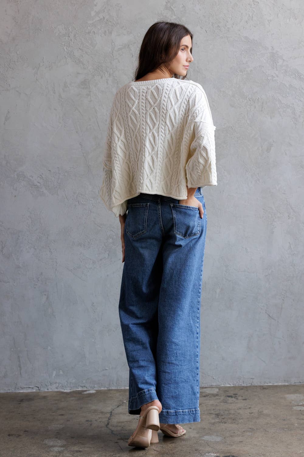 Everly Cable Knit Sweater