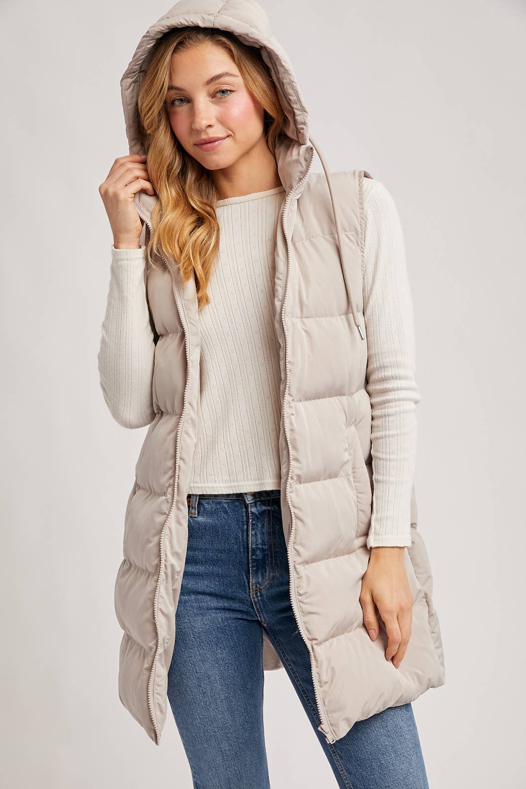 Cozy Ridge Longline Puffer Vest