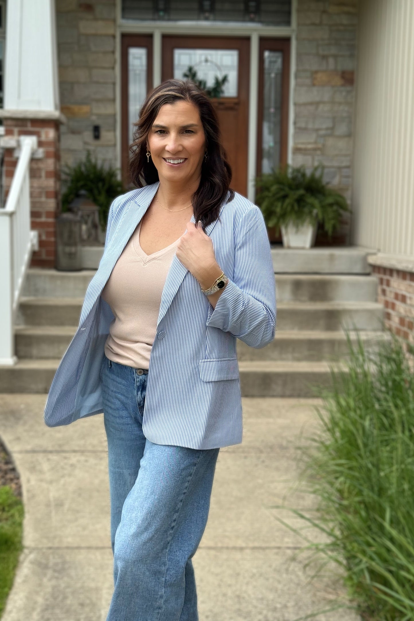 Hampton Stripe Blazer