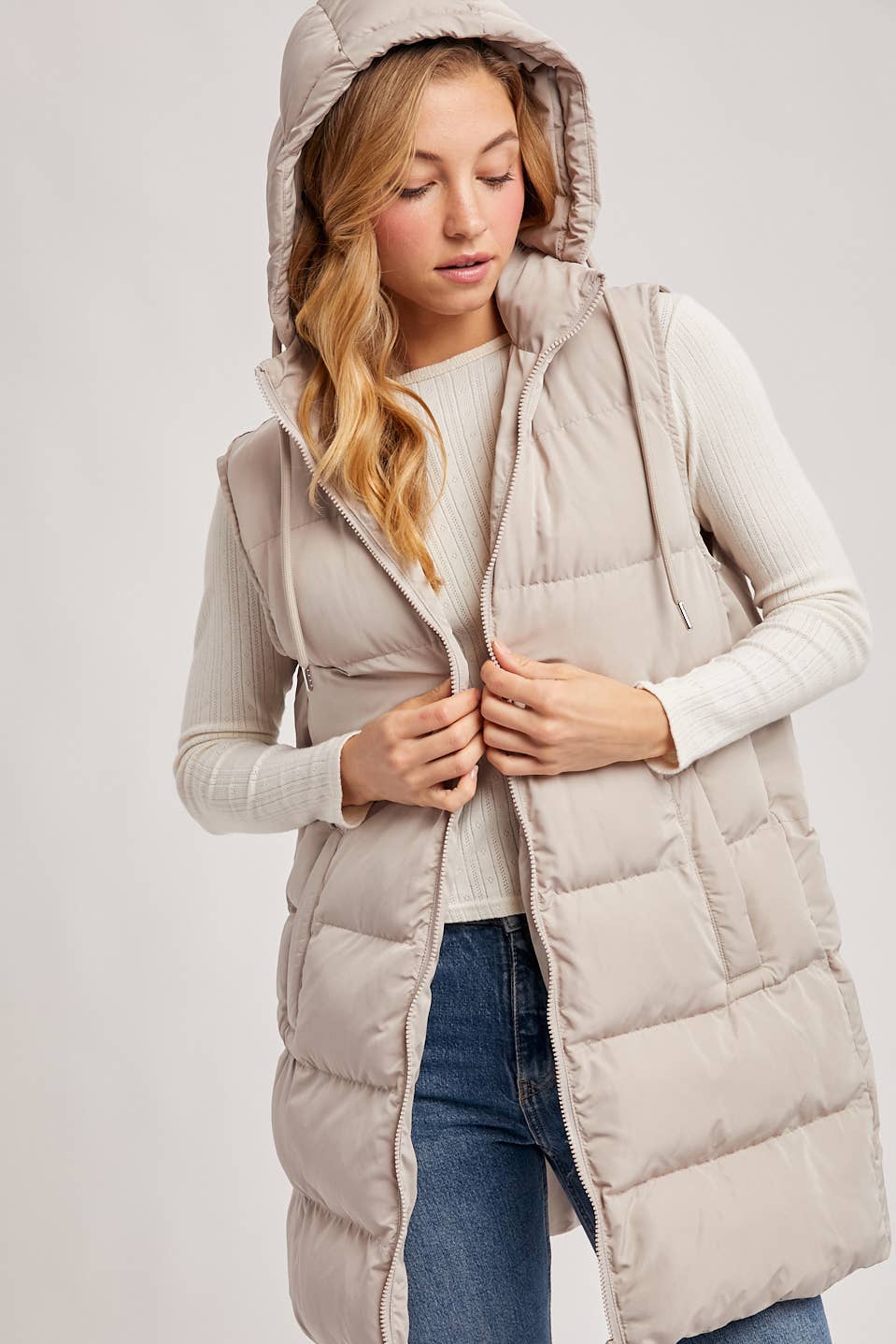 Cozy Ridge Longline Puffer Vest