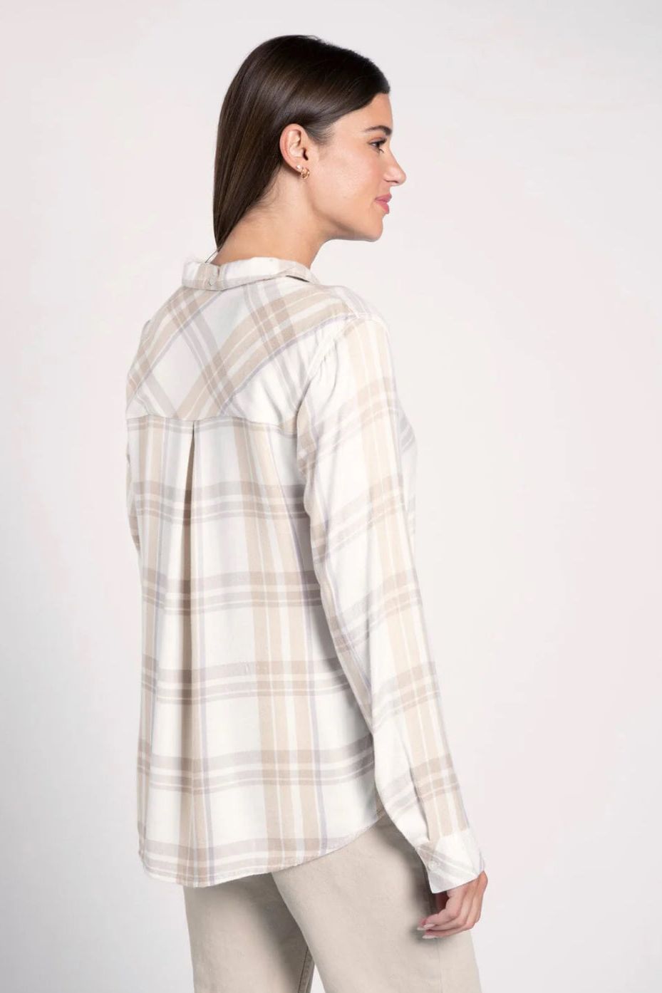 Lexia Plaid Button Down Shirt