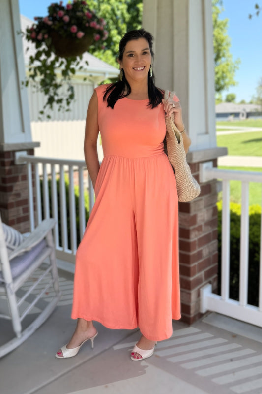 Summer Escape Wide Leg Jumpsuit