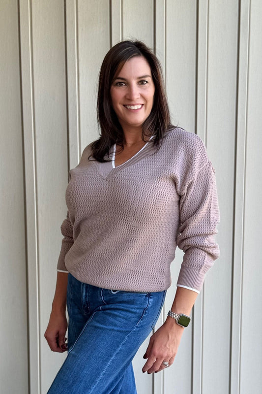 Ira V Neck Sweater