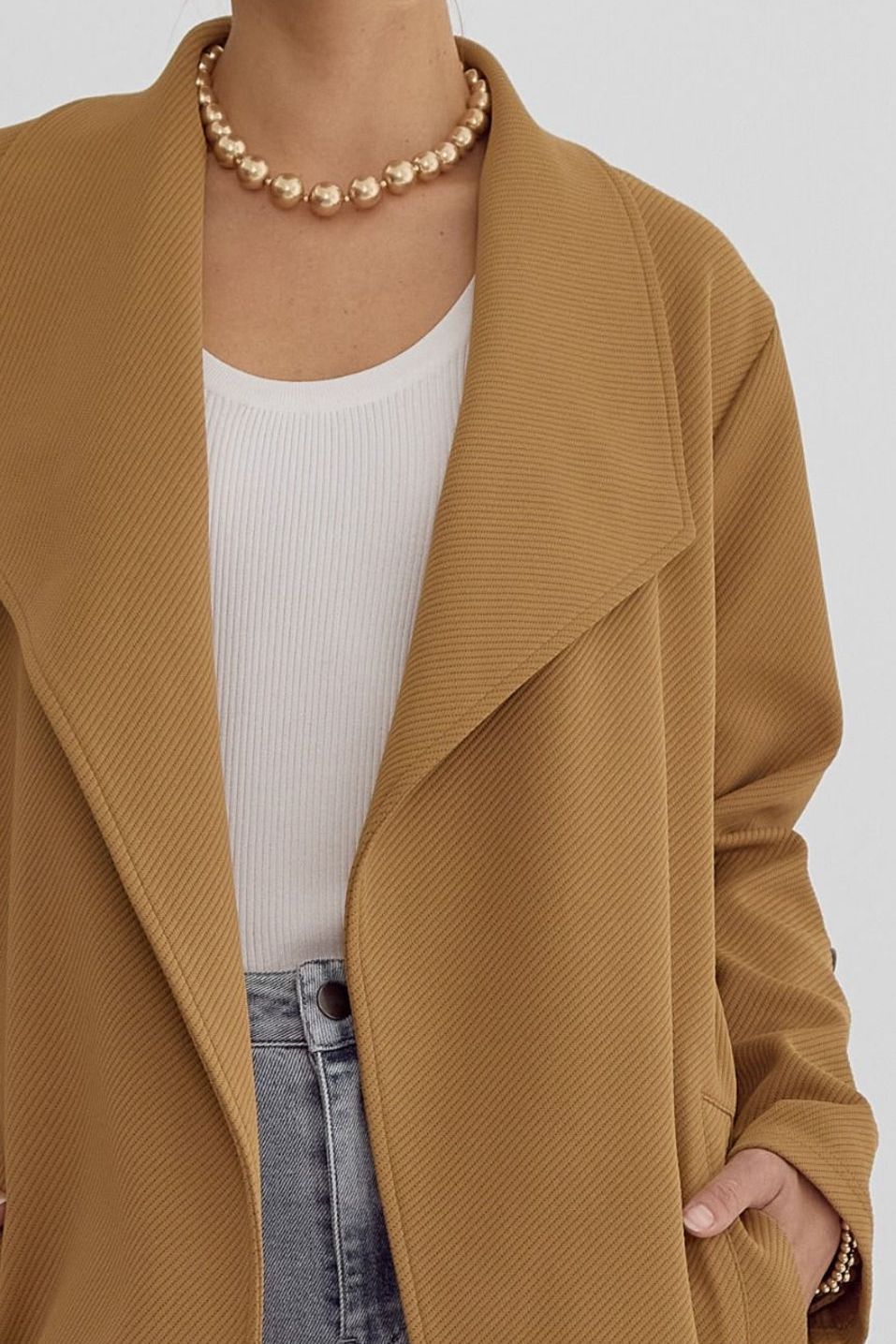 Sahara Chic Camel Jacket