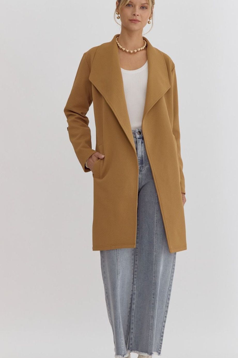 Sahara Chic Camel Jacket