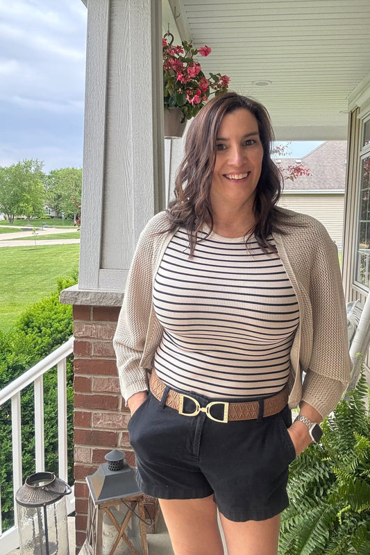 Sandstone Lightweight Knit Cardigan