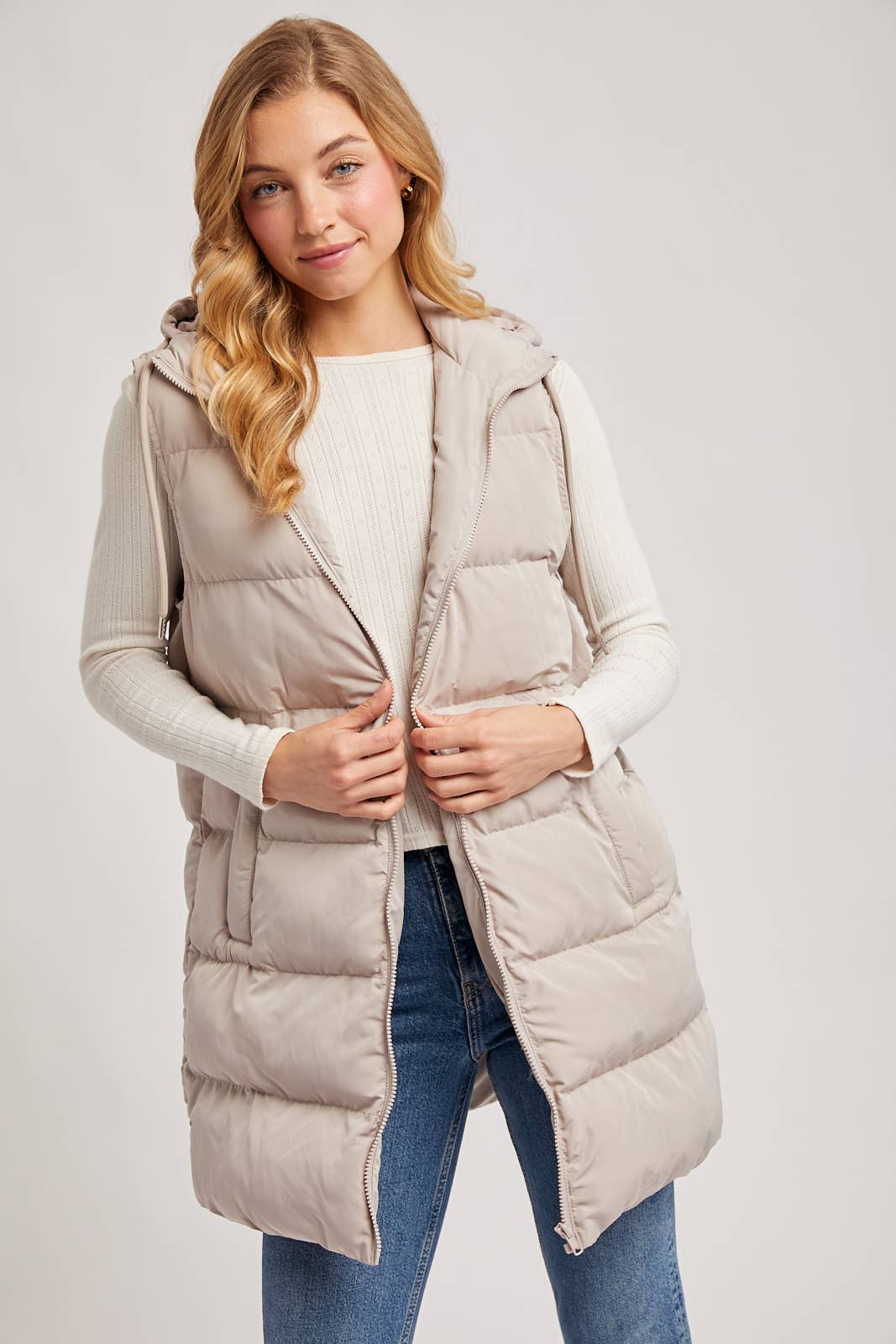 Cozy Ridge Longline Puffer Vest