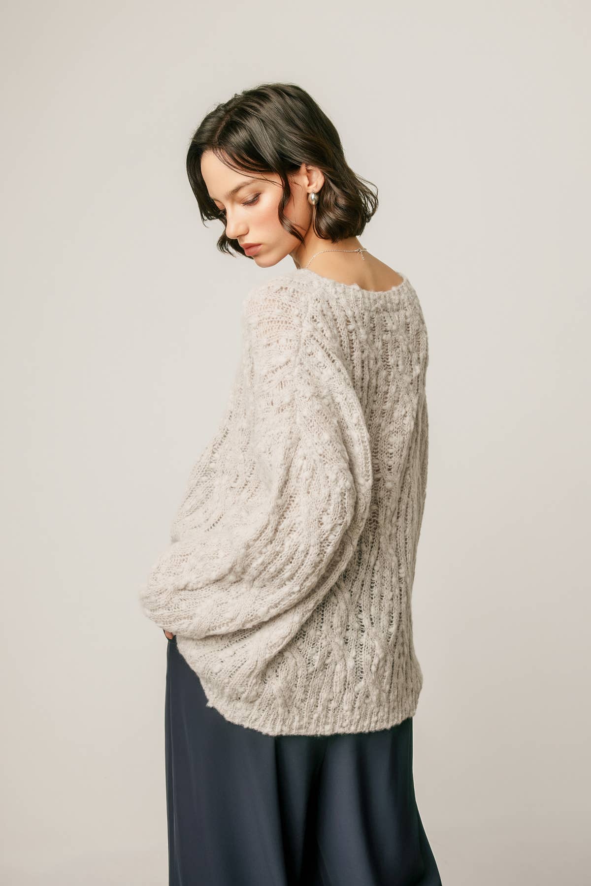 Camille Cable Knit Sweater