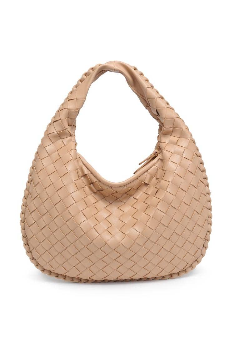Chelsea Woven Hobo Bag