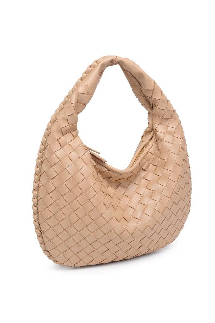 Chelsea Woven Hobo Bag