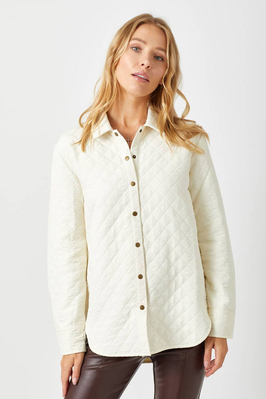 Quincey Quilted Shacket