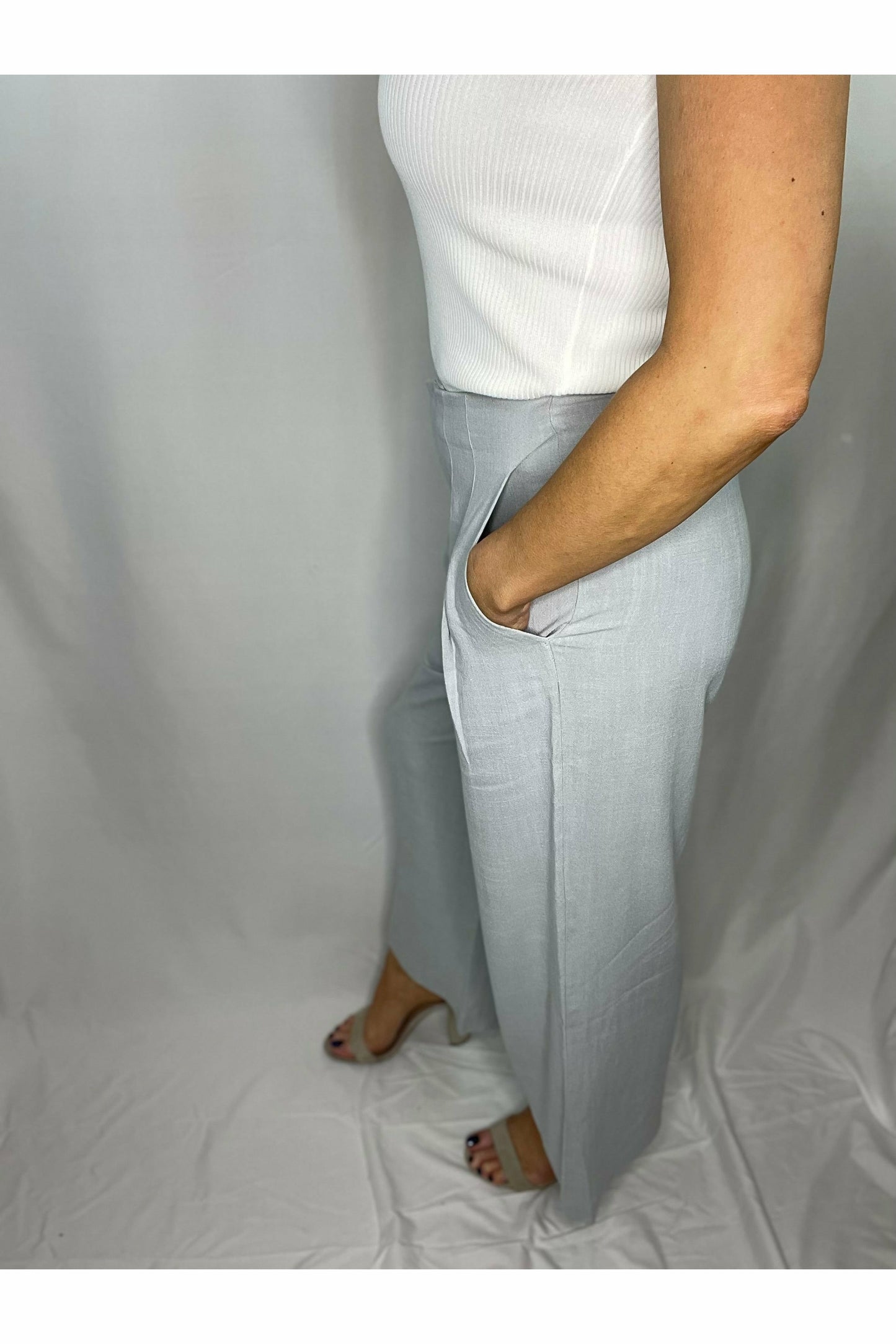 Wide Leg Linen Pants - Sunshine & Ivy Boutique